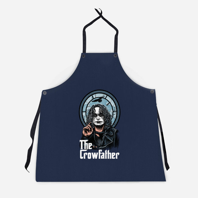 The Crowfather-Unisex-Kitchen-Apron-zascanauta