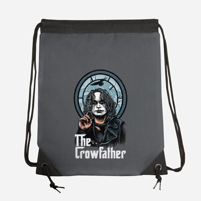 The Crowfather-None-Drawstring-Bag-zascanauta