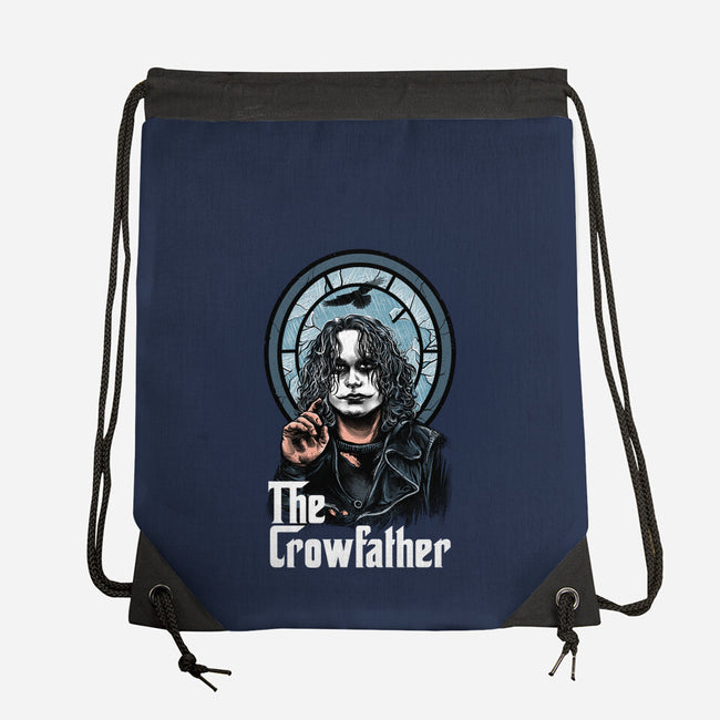 The Crowfather-None-Drawstring-Bag-zascanauta