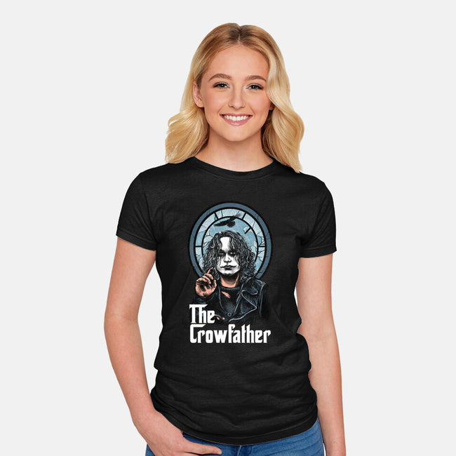 The Crowfather-Womens-Fitted-Tee-zascanauta