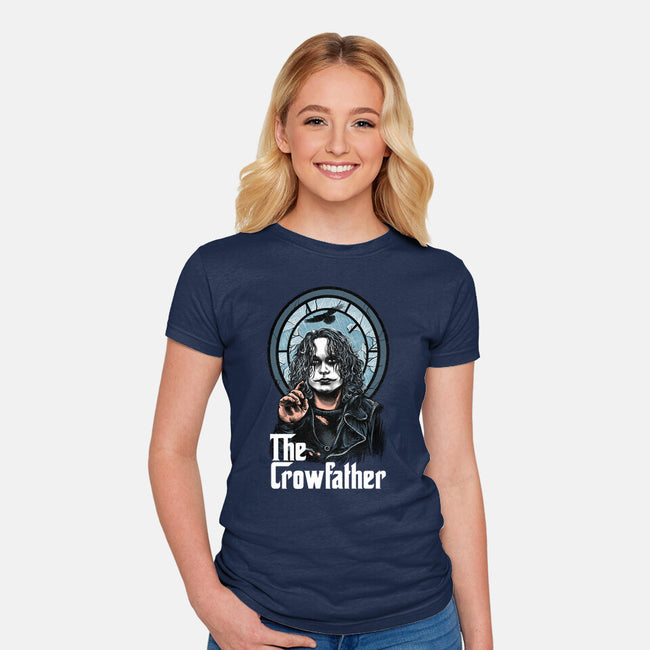 The Crowfather-Womens-Fitted-Tee-zascanauta