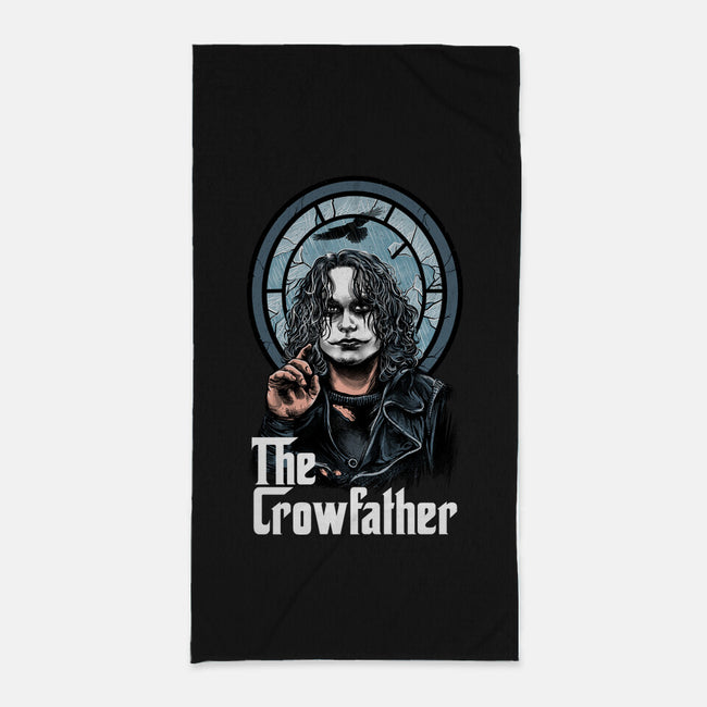 The Crowfather-None-Beach-Towel-zascanauta