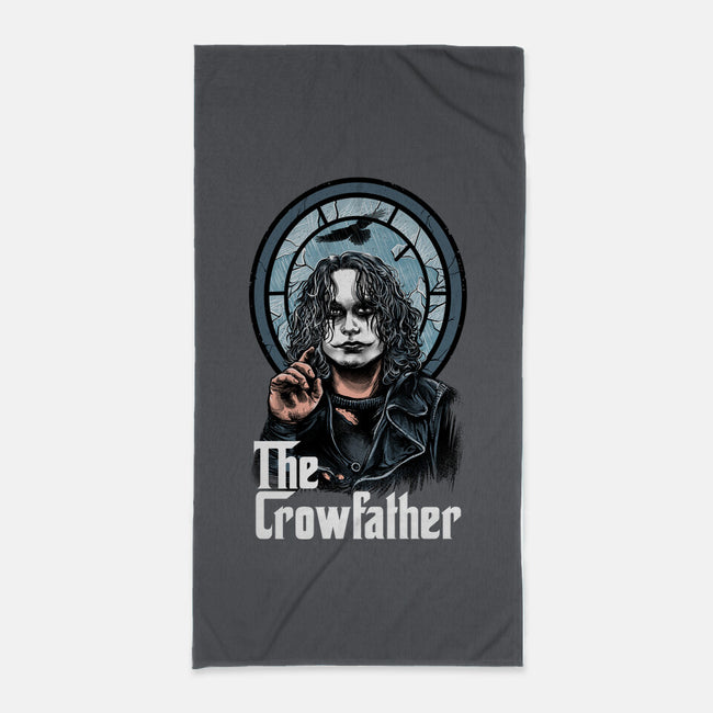 The Crowfather-None-Beach-Towel-zascanauta