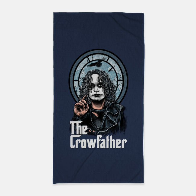 The Crowfather-None-Beach-Towel-zascanauta