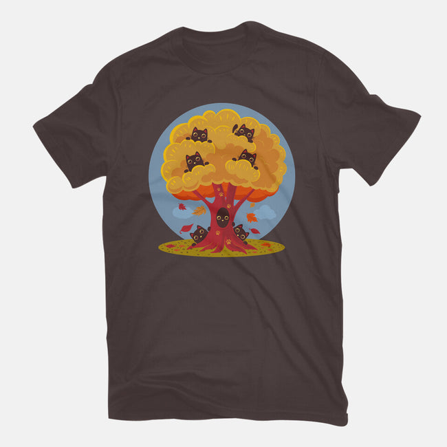 Kitty Tree-Mens-Heavyweight-Tee-erion_designs