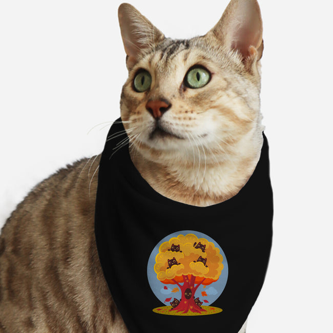 Kitty Tree-Cat-Bandana-Pet Collar-erion_designs