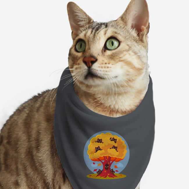 Kitty Tree-Cat-Bandana-Pet Collar-erion_designs