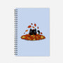 Kitty Leaves-None-Dot Grid-Notebook-erion_designs