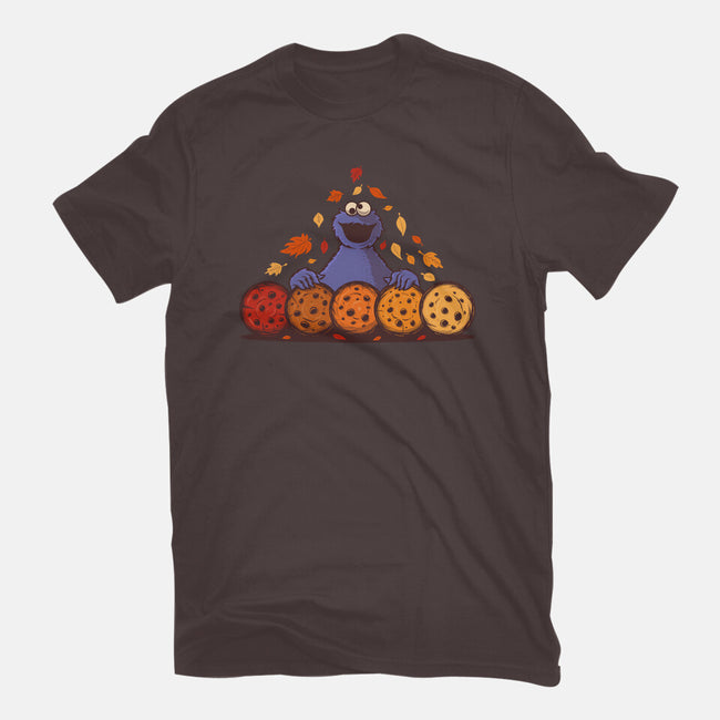 Autumn Cookie Colors-Womens-Basic-Tee-erion_designs