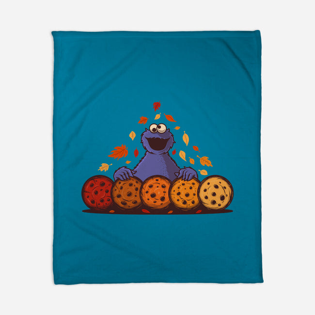 Autumn Cookie Colors-None-Fleece-Blanket-erion_designs