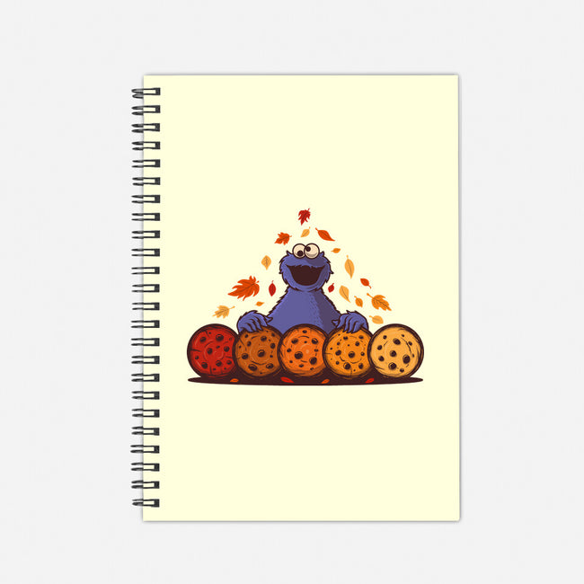 Autumn Cookie Colors-None-Dot Grid-Notebook-erion_designs