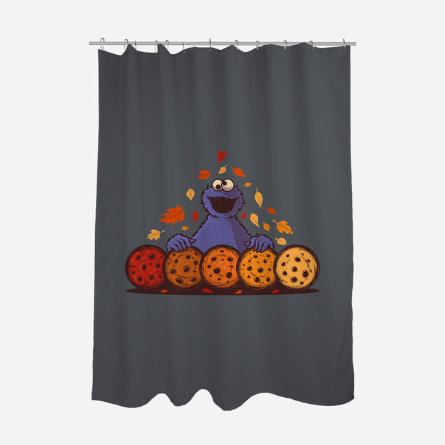 Autumn Cookie Colors-None-Polyester-Shower Curtain-erion_designs