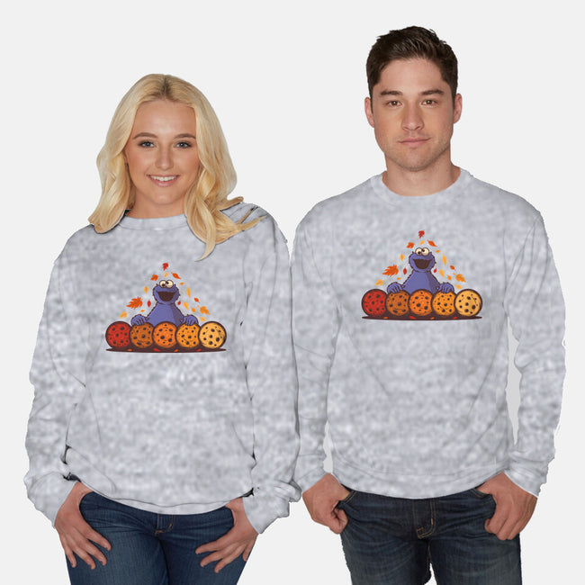 Autumn Cookie Colors-Unisex-Crew Neck-Sweatshirt-erion_designs