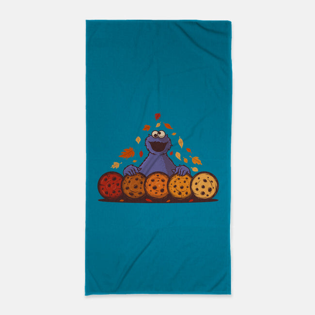 Autumn Cookie Colors-None-Beach-Towel-erion_designs