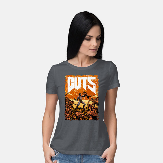 Guts Of Doom-Womens-Basic-Tee-manoystee