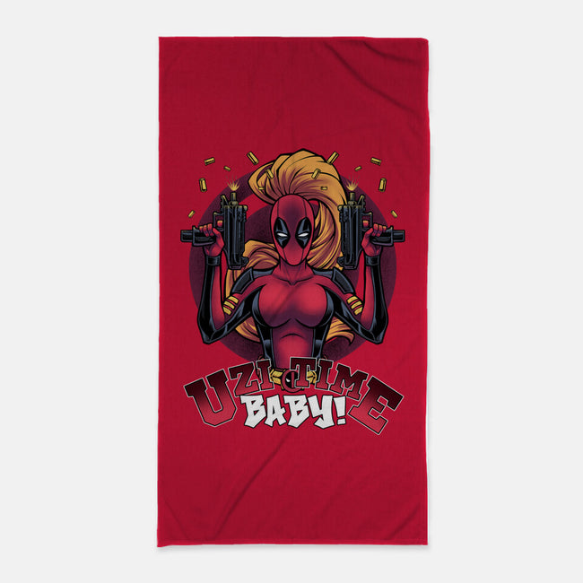 Uzi Time Baby-None-Beach-Towel-Cattoc_C