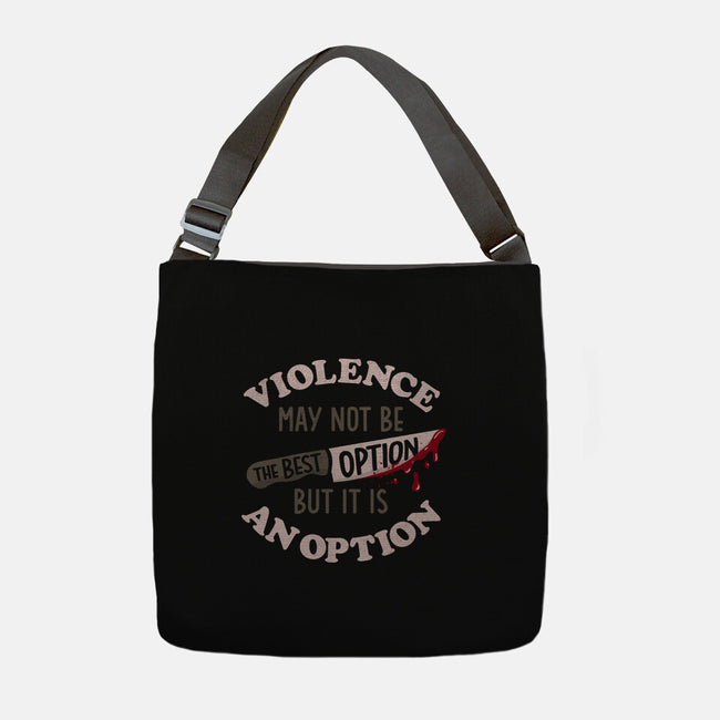 It Is An Option-None-Adjustable Tote-Bag-koalastudio