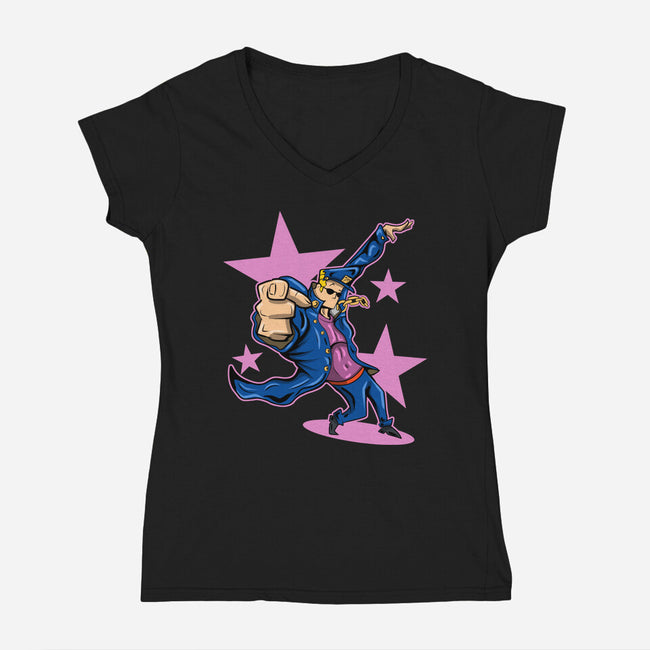 New Jojo-Womens-V-Neck-Tee-nickzzarto