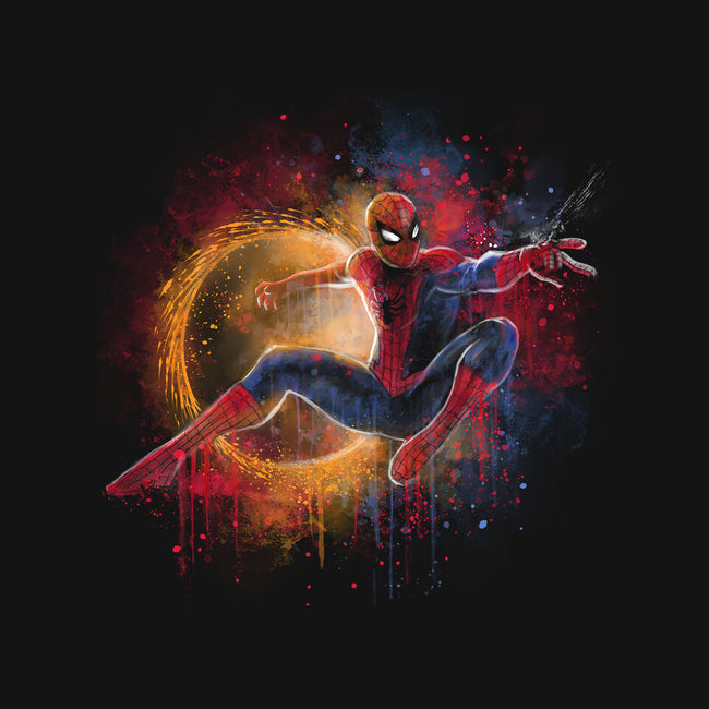 Painting The Spiderverse-Womens-V-Neck-Tee-zascanauta