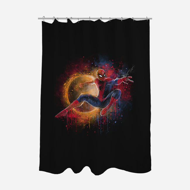 Painting The Spiderverse-None-Polyester-Shower Curtain-zascanauta