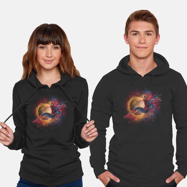 Painting The Spiderverse-Unisex-Pullover-Sweatshirt-zascanauta