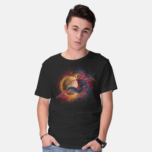 Painting The Spiderverse-Mens-Basic-Tee-zascanauta