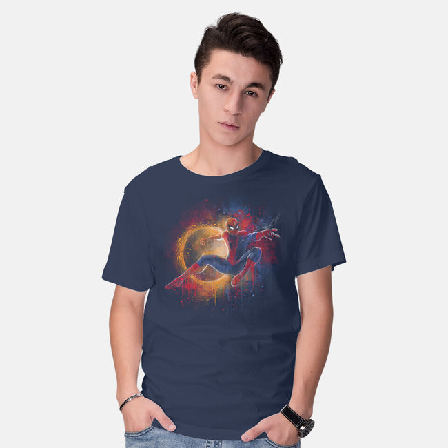 Painting The Spiderverse-Mens-Basic-Tee-zascanauta