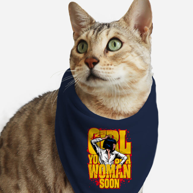 Pulp Girl-Cat-Bandana-Pet Collar-CappO