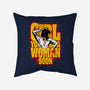 Pulp Girl-None-Non-Removable Cover w Insert-Throw Pillow-CappO