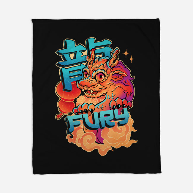 Dragon Fury-None-Fleece-Blanket-ricolaa