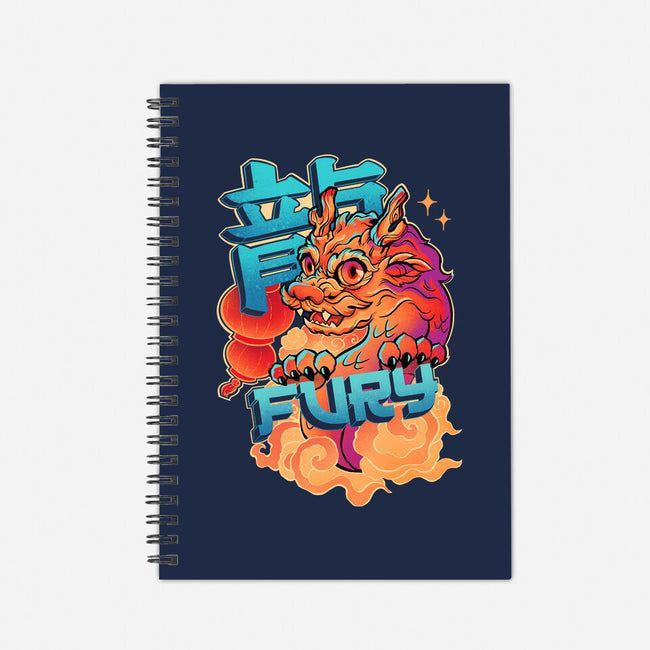 Dragon Fury-None-Dot Grid-Notebook-ricolaa