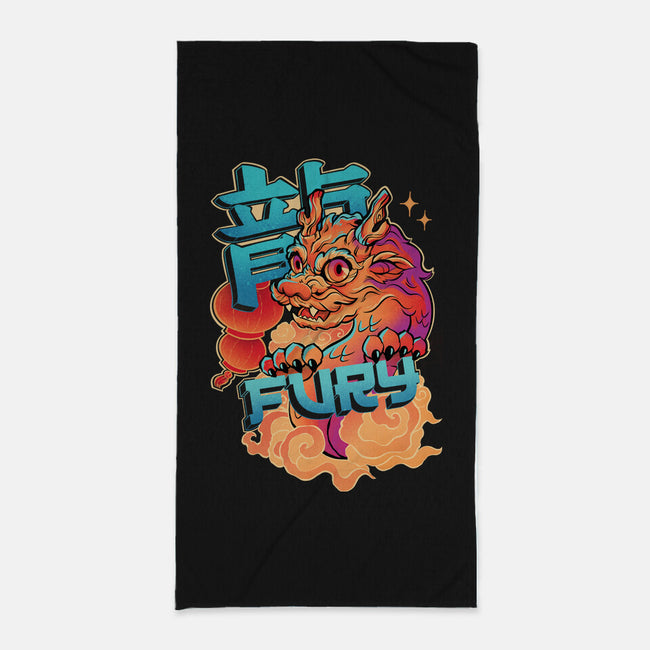 Dragon Fury-None-Beach-Towel-ricolaa