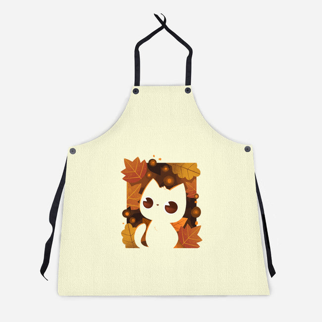 Autumn Lights-Unisex-Kitchen-Apron-ricolaa