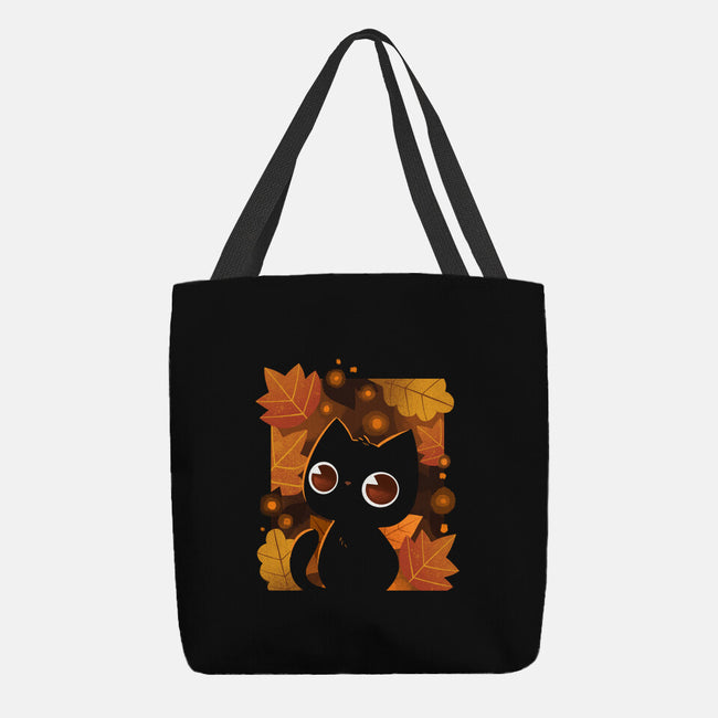 Autumn Lights-None-Basic Tote-Bag-ricolaa