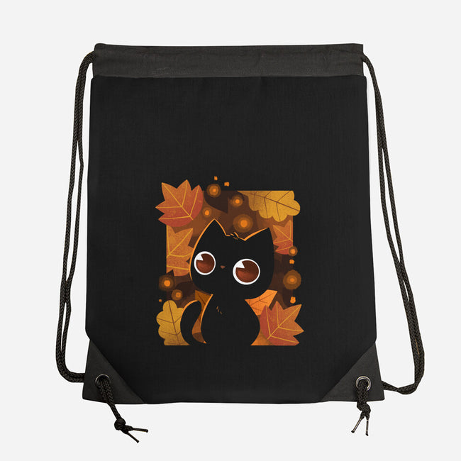 Autumn Lights-None-Drawstring-Bag-ricolaa