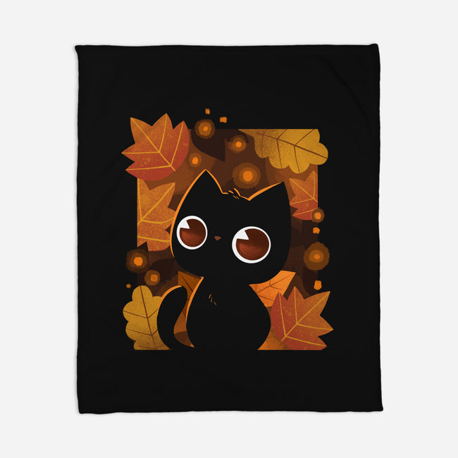 Autumn Lights-None-Fleece-Blanket-ricolaa