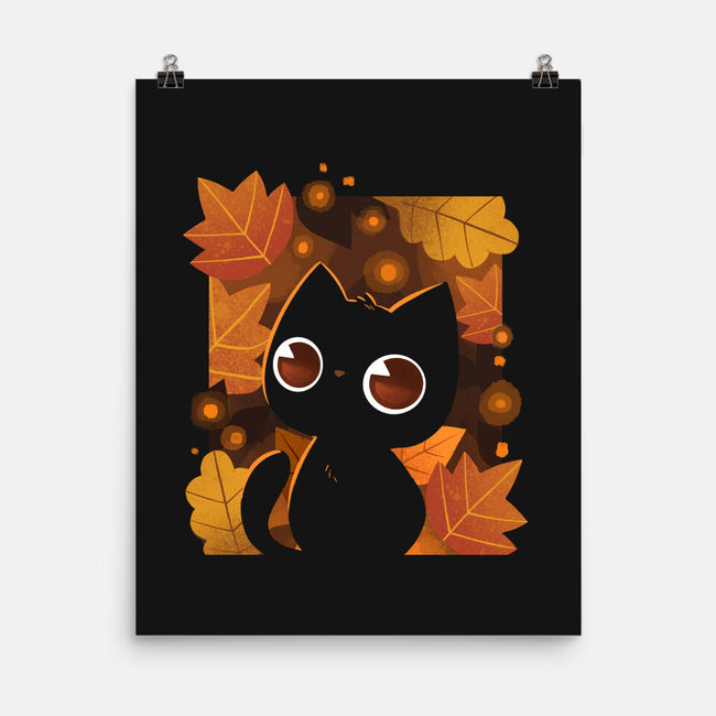 Autumn Lights-None-Matte-Poster-ricolaa