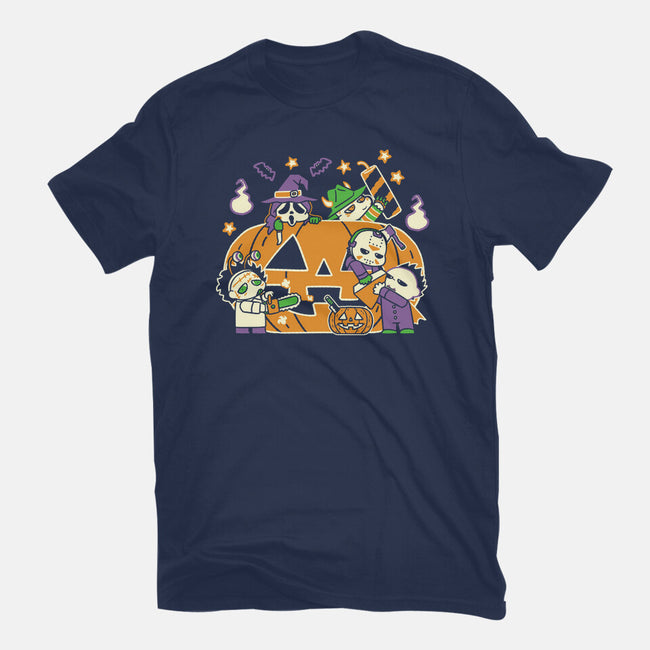 Halloween Is Coming-Womens-Fitted-Tee-naomori