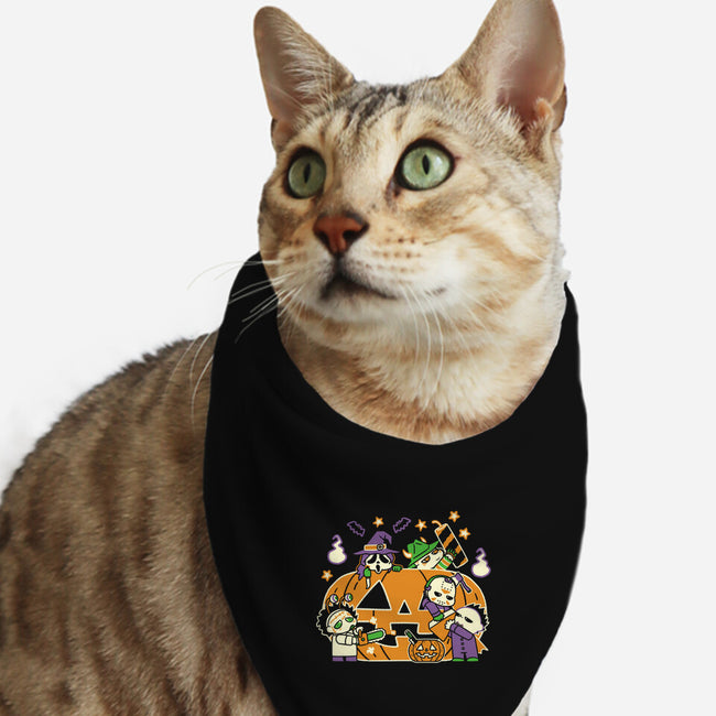 Halloween Is Coming-Cat-Bandana-Pet Collar-naomori