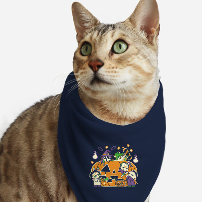 Halloween Is Coming-Cat-Bandana-Pet Collar-naomori