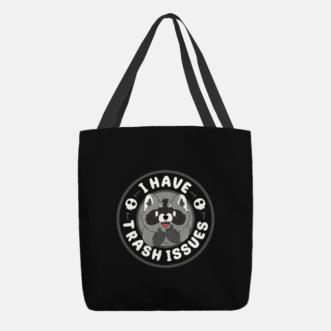 I Have Trash Issue-None-Basic Tote-Bag-Tri haryadi