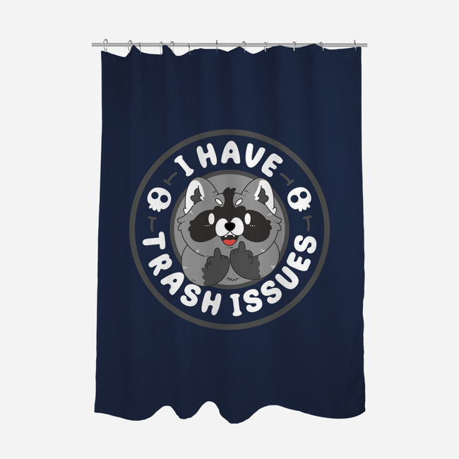 I Have Trash Issue-None-Polyester-Shower Curtain-Tri haryadi