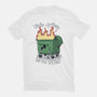 Is On Fire-Unisex-Basic-Tee-Claudia