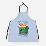 Is On Fire-Unisex-Kitchen-Apron-Claudia