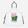 Is On Fire-Unisex-Kitchen-Apron-Claudia