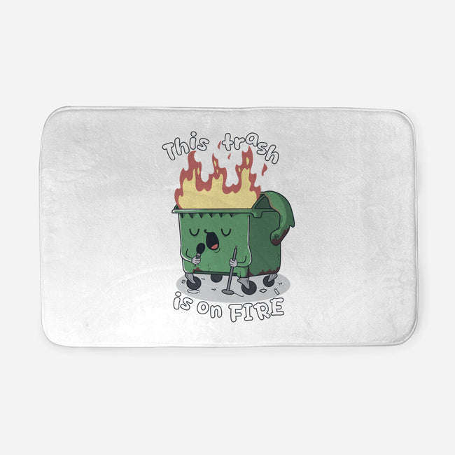 Is On Fire-None-Memory Foam-Bath Mat-Claudia