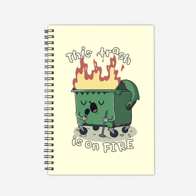 Is On Fire-None-Dot Grid-Notebook-Claudia