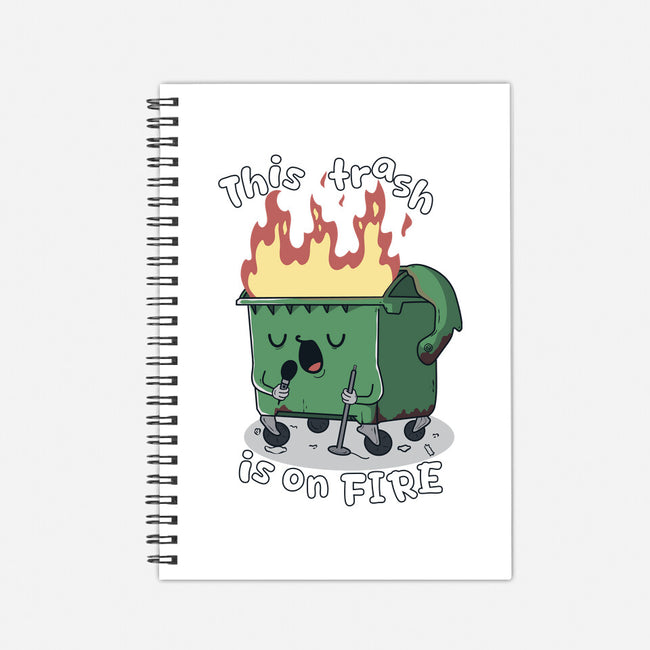 Is On Fire-None-Dot Grid-Notebook-Claudia