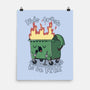 Is On Fire-None-Matte-Poster-Claudia