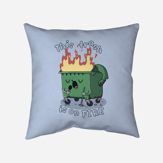 Is On Fire-None-Non-Removable Cover w Insert-Throw Pillow-Claudia